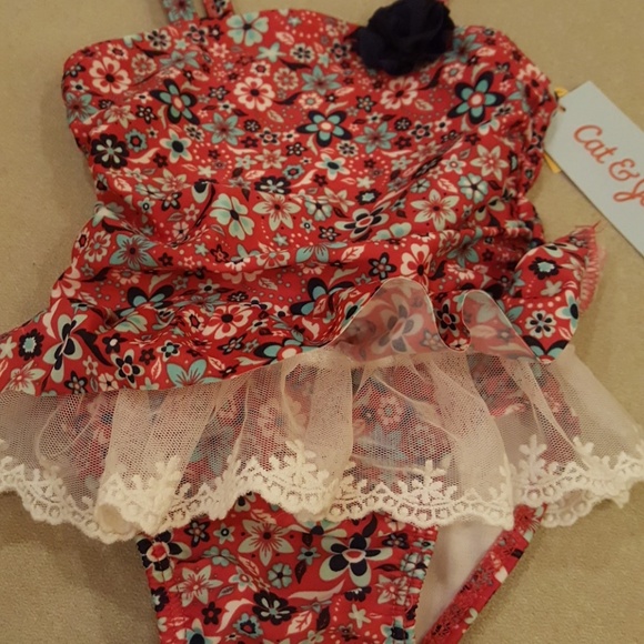 12 month Baby Girl NWT Bathing Suit - Picture 2 of 3